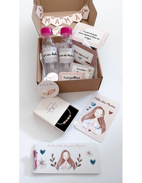 Box día de la Madre Pulsera MAMÁ