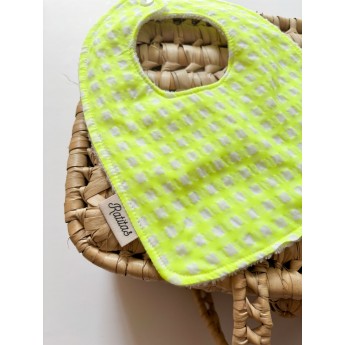 Babero Amarillo Fluor 2