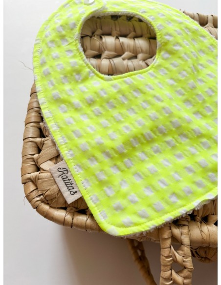 Babero Amarillo Fluor