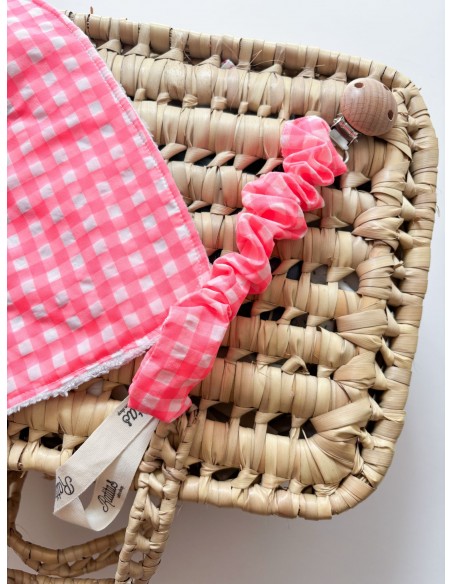 Chupetero rosa Fluor