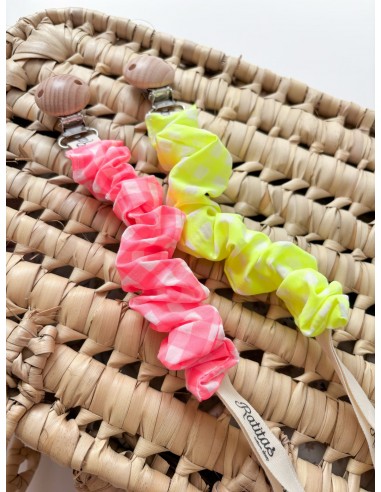 Chupetero rosa Fluor