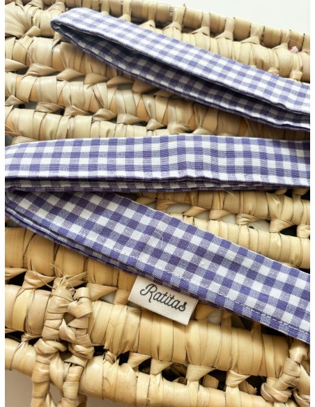 Cuelga móvil Vichy Lavanda