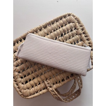 Estuche Vichy Beige 2