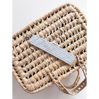 Hand Strap vichy Stone