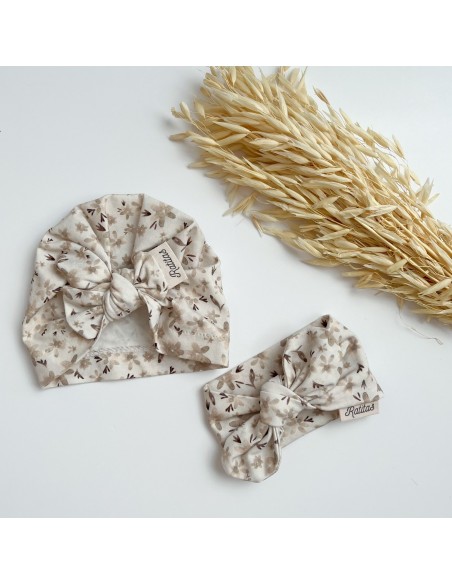 Turbante New Born Sand