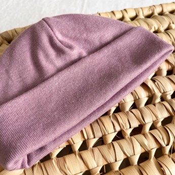 Gorro + manoplas Mauve 2